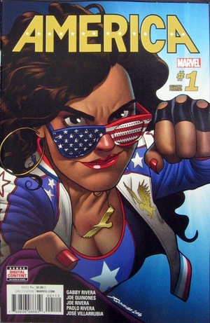 [America No. 1 (2nd printing, Joe Quinones cover)]