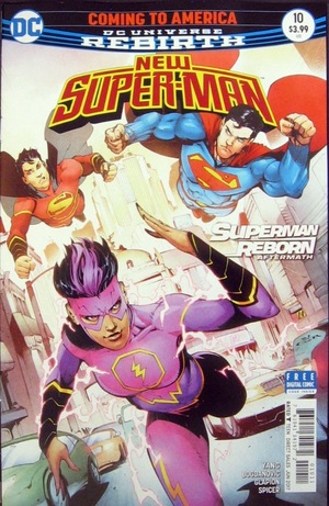 [New Super-Man 10 (standard cover - Viktor Bogdanovic)]