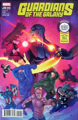 [Guardians of the Galaxy (series 4) No. 19 (variant Best Bendis Moments cover - Jacen Burrows)]