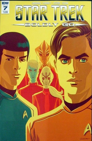 [Star Trek: Boldly Go #7 (regular cover - George Caltsoudas)]