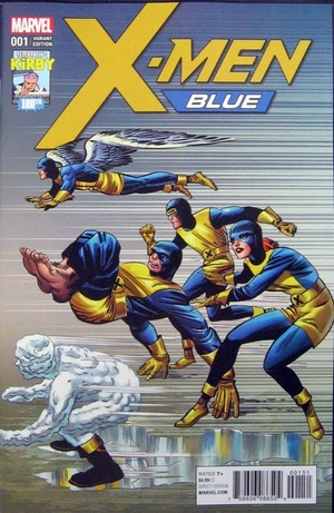 [X-Men Blue No. 1 (1st printing, variant Kirby 100th cover - Jack Kirby)]