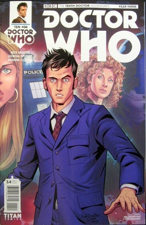 [Doctor Who: The Tenth Doctor Year 3 #4 (Cover A - Wellington Diaz)]