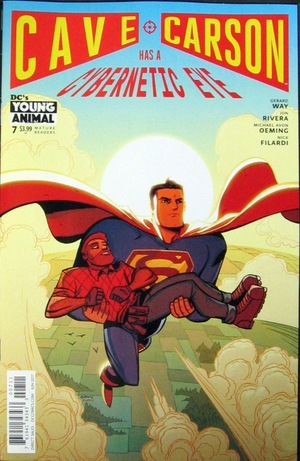 [Cave Carson Has A Cybernetic Eye 7 (standard cover - Michael Avon Oeming)]