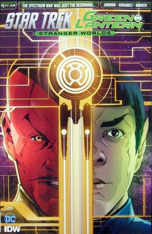 [Star Trek / Green Lantern Vol. 2 #5 (regular cover - Angel Hernandez)]