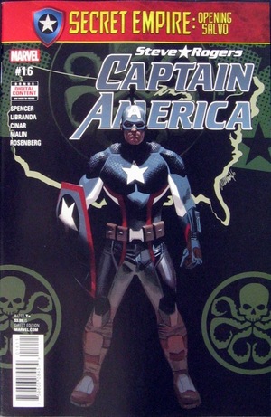 [Captain America: Steve Rogers No. 16 (1st printing, standard cover - Daniel Acuna)]