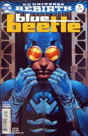 [Blue Beetle (series 9) 8 (variant cover - Tyler Kirkham)]