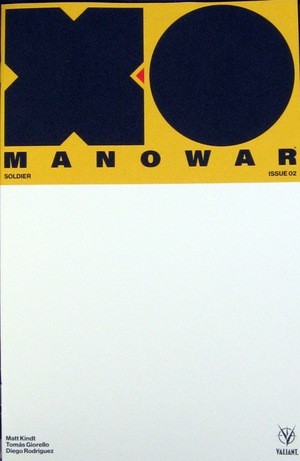 [X-O Manowar (series 4) #2 (Variant Blank Cover)]
