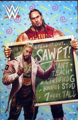 [WWE #4 (variant cover - Marco D'Alfonso)]
