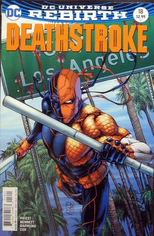 [Deathstroke (series 4) 18 (variant cover - Shane Davis)]