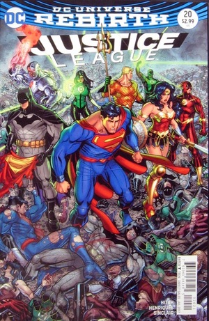 [Justice League (series 3) 20 (variant cover - Nick Bradshaw)]