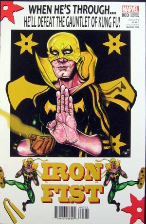 [Iron Fist (series 5) No. 3 (variant cover - Andre Leroy Davis)]