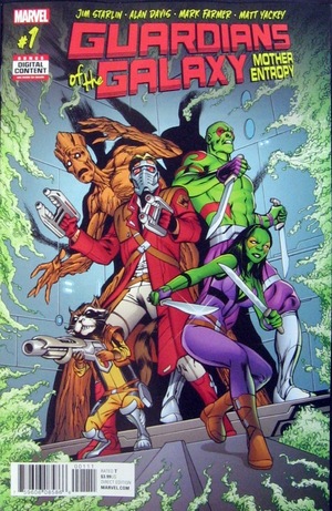 [Guardians of the Galaxy: Mother Entropy No. 1 (standard cover - Alan Davis)]