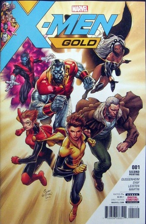 [X-Men Gold (series 2) No. 1 (2nd printing)]