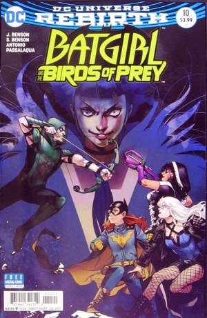 [Batgirl and the Birds of Prey 10 (variant cover - Kamome Shirahama)]
