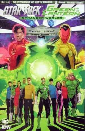 [Star Trek / Green Lantern Vol. 2 #6 (regular cover - Angel Hernandez)]