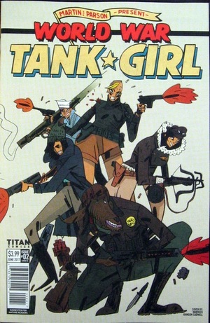 [World War Tank Girl #2 (Cover D - Warwick J. Cadwell)]