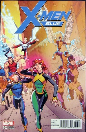 [X-Men Blue No. 3 (1st printing, variant cover - Dan Mora)]