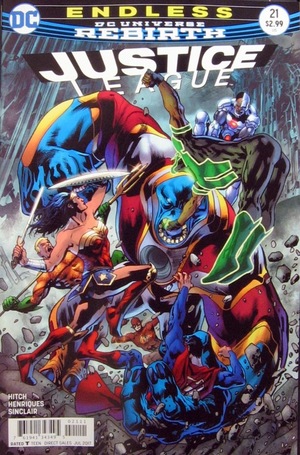 [Justice League (series 3) 21 (standard cover - Bryan Hitch)]