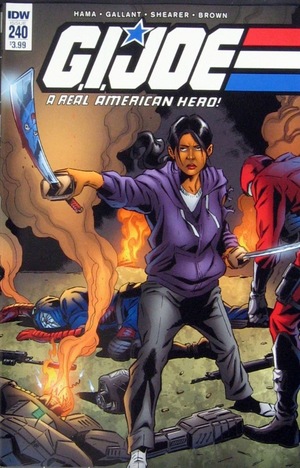 [G.I. Joe: A Real American Hero #240 (regular cover - S L Gallant)]