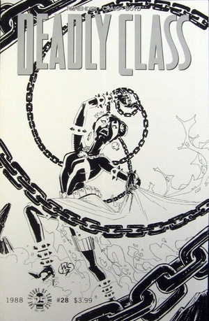 [Deadly Class #28 (Cover D - Wesley Craig Spawn B&W variant)]