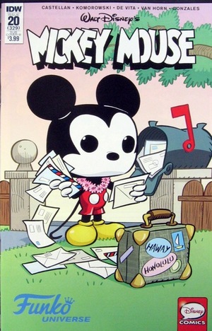 [Mickey Mouse (series 2) #20 (variant subscription Funko art cover - Marco Gervasio)]