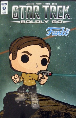 [Star Trek: Boldly Go #8 (variant Funko art cover - Tim Gilardi)]