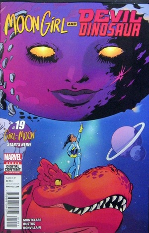 [Moon Girl and Devil Dinosaur No. 19 (standard cover - Natacha Bustos)]