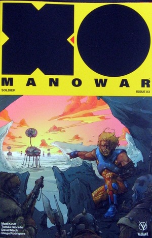 [X-O Manowar (series 4) #3 (Cover B - Kenneth Rocafort)]