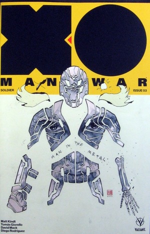 [X-O Manowar (series 4) #3 (Variant Cover - David Mack)]