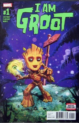 [I am Groot No. 1 (standard cover - Marco D'Alfonso)]