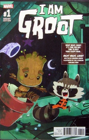 [I am Groot No. 1 (variant Night Night, Groot cover - Cale Atkinson)]