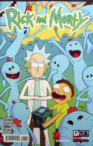 [Rick and Morty #26 (variant cover - Derek Fridolfs)]