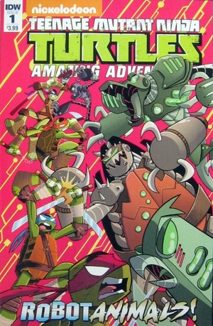 [Teenage Mutant Ninja Turtles: Amazing Adventures - Robotanimals #1 (regular cover - Chad Thomas)]