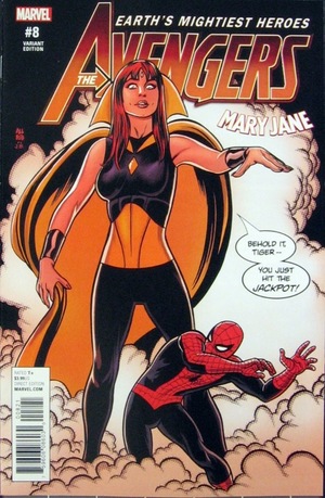 [Avengers (series 6) No. 8 (variant Mary Jane cover - Mike & Laura Allred)]