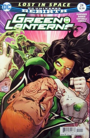 [Green Lanterns 24 (standard cover - Brad Walker)]
