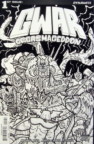 [GWAR - Orgasmageddon #1 (Cover E - Scott Wygmans B&W Incentive)]