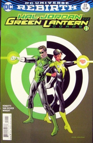 [Hal Jordan and the Green Lantern Corps 22 (variant cover - Kevin Nowlan)]