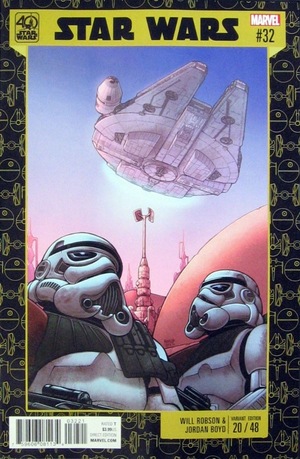 [Star Wars (series 4) No. 32 (variant 40th Anniversary cover - Will Robson)]