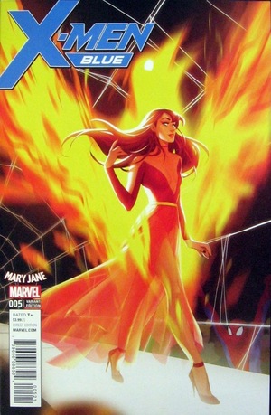 [X-Men Blue No. 5 (1st printing, variant Mary Jane cover - Helen Chen)]