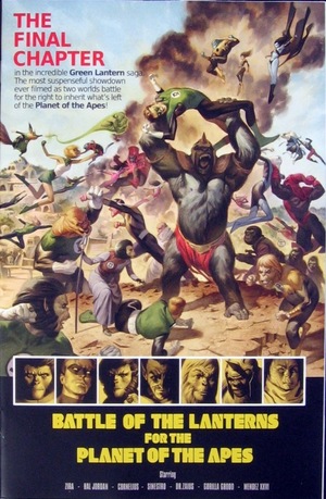 [Planet of the Apes / Green Lantern #5 (variant movie cover - Julian Totino Tedesco)]