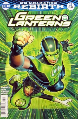 [Green Lanterns 25 (variant cover - Brandon Peterson)]