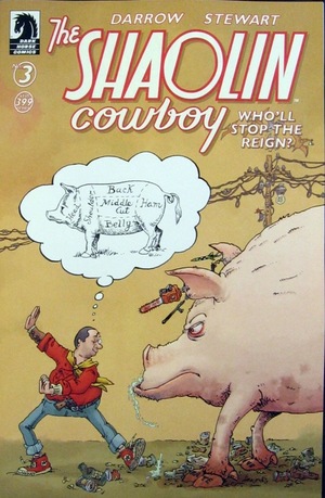 [Shaolin Cowboy - Who'll Stop The Reign? #3 (variant cover - Sergio Aragones)]