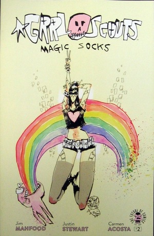 [Grrl Scouts - Magic Socks #2 (variant cover - Jim Mahfood)]