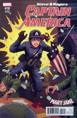 [Captain America: Steve Rogers No. 18 (variant Mary Jane cover - Paolo Rivera)]