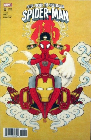 [Peter Parker, the Spectacular Spider-Man (series 2) No. 1 (variant Year of the Rooster cover - Zhang Wang)]