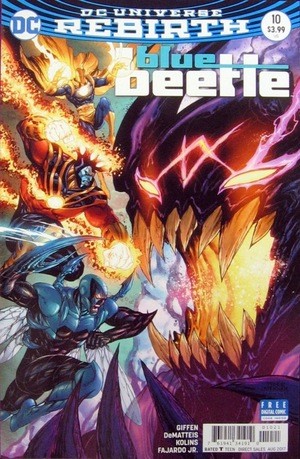 [Blue Beetle (series 9) 10 (variant cover - Tyler Kirkham)]