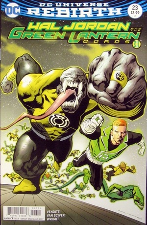 [Hal Jordan and the Green Lantern Corps 23 (variant cover - Kevin Nowlan)]