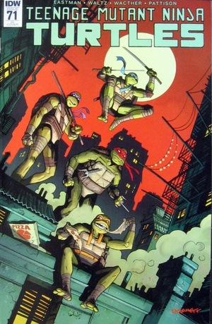 [Teenage Mutant Ninja Turtles (series 5) #71 (retailer incentive cover - Dylan Burnett)]