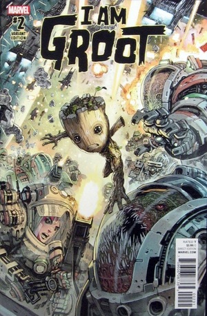 [I am Groot No. 2 (variant cover - Niko Henrichon)]