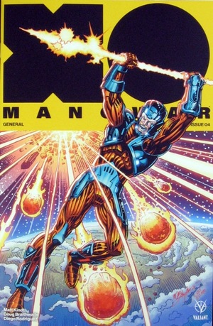 [X-O Manowar (series 4) #4 (Variant Cover - Bob Layton)]